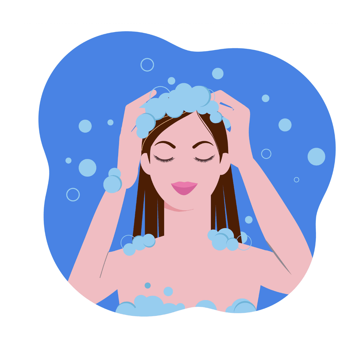 術後正確洗頭方法